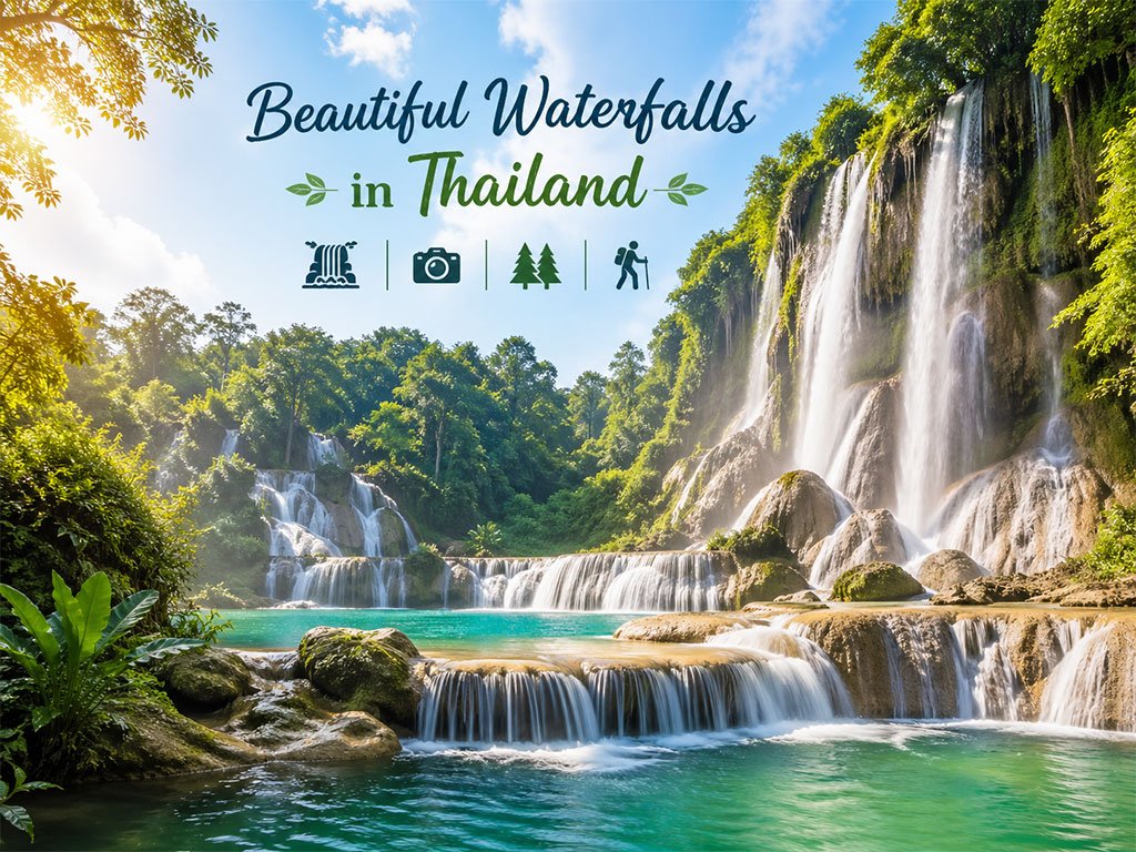 Cascadas hermosas en Tailandia