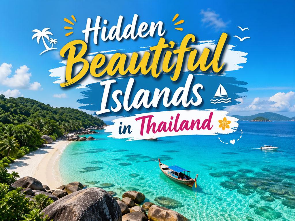 Islas hermosas ocultas en Tailandia
