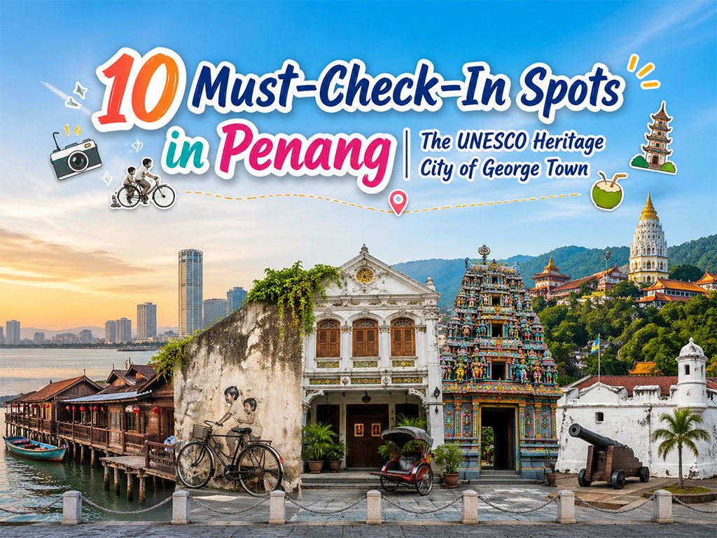 10 puntos destacados en Penang
