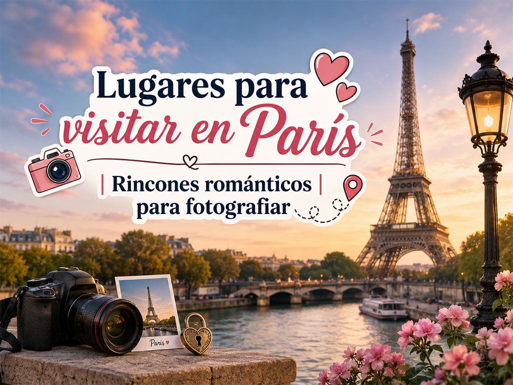 Lugares populares para visitar en París
