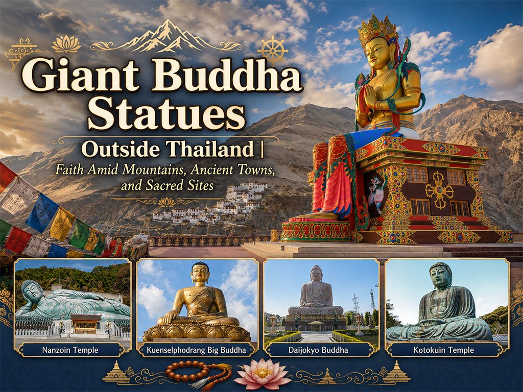 Estatuas Gigantes de Buda Fuera de Tailandia