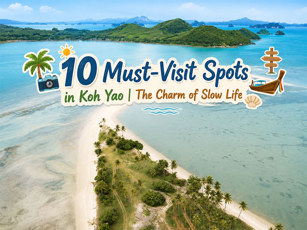 10 lugares que debes visitar en Koh Yao